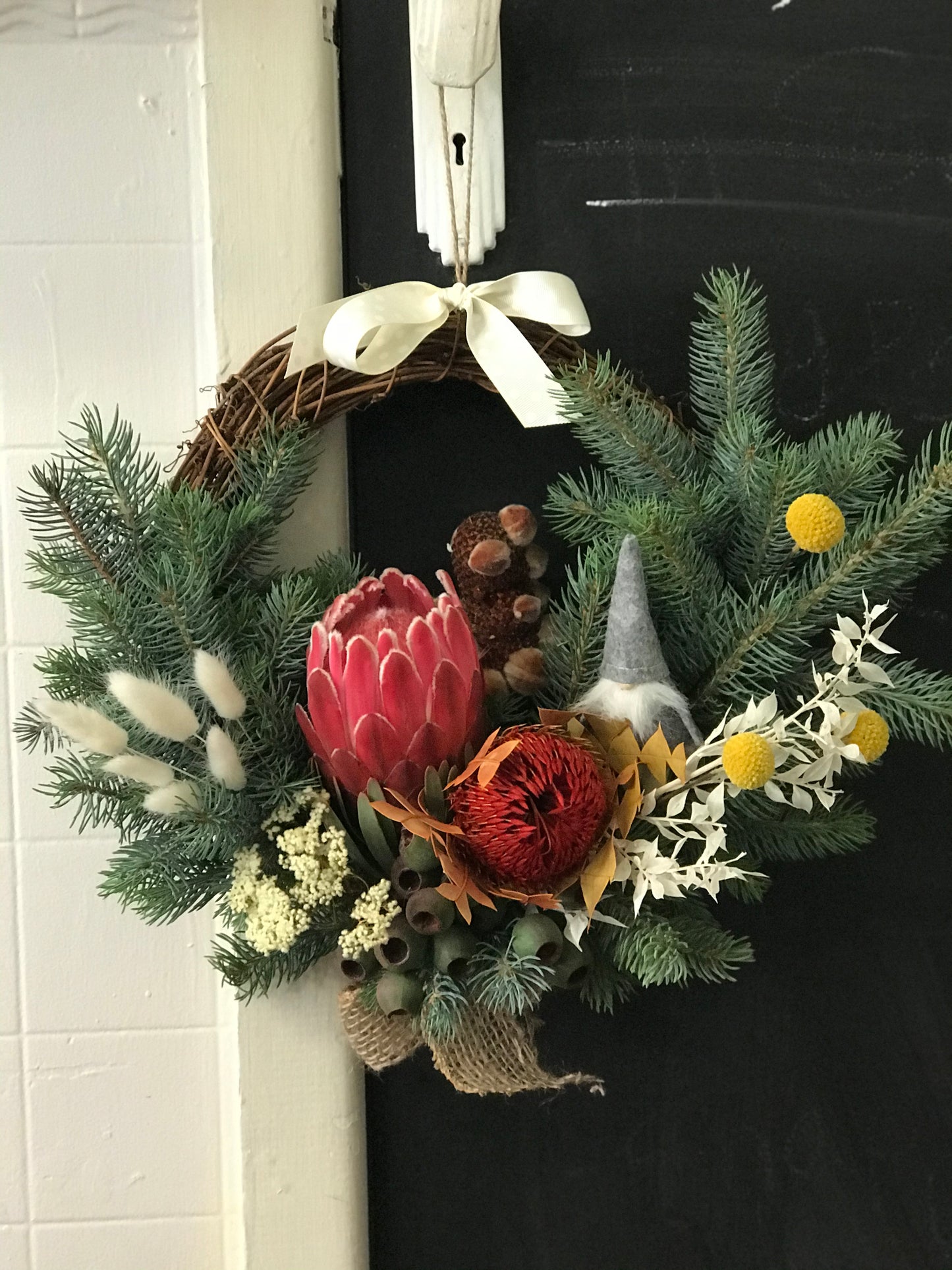 Australian Native Wreath on Thursday 4th December